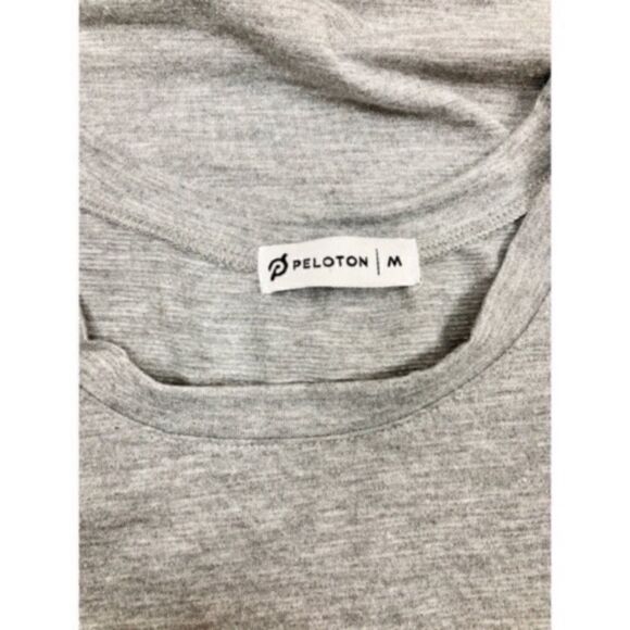 Peloton Lurex cropped grey muscle tank top - Picture 7 of 8